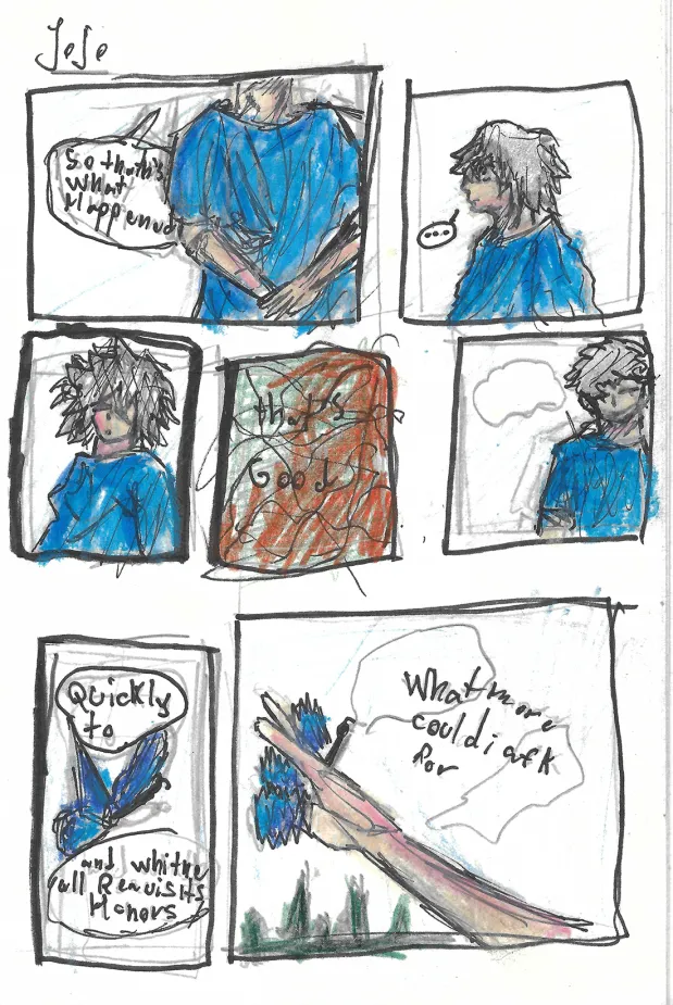 Manga pages 29 – A project by Emil Johannes Mende